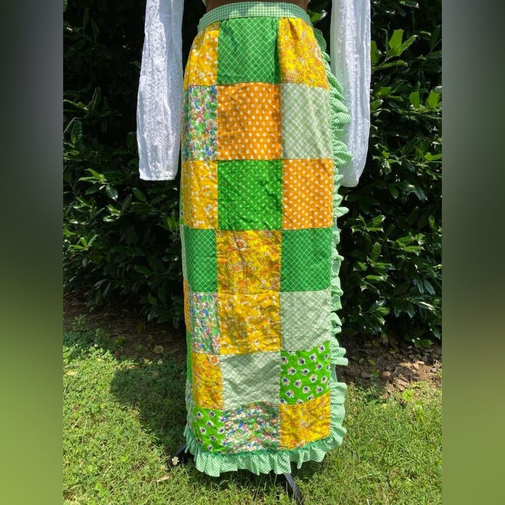 Mountain Artisans Vintage Patchwork Quilt Wrap Ma… - image 2